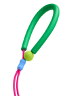Long Leash - Matcha Green Red