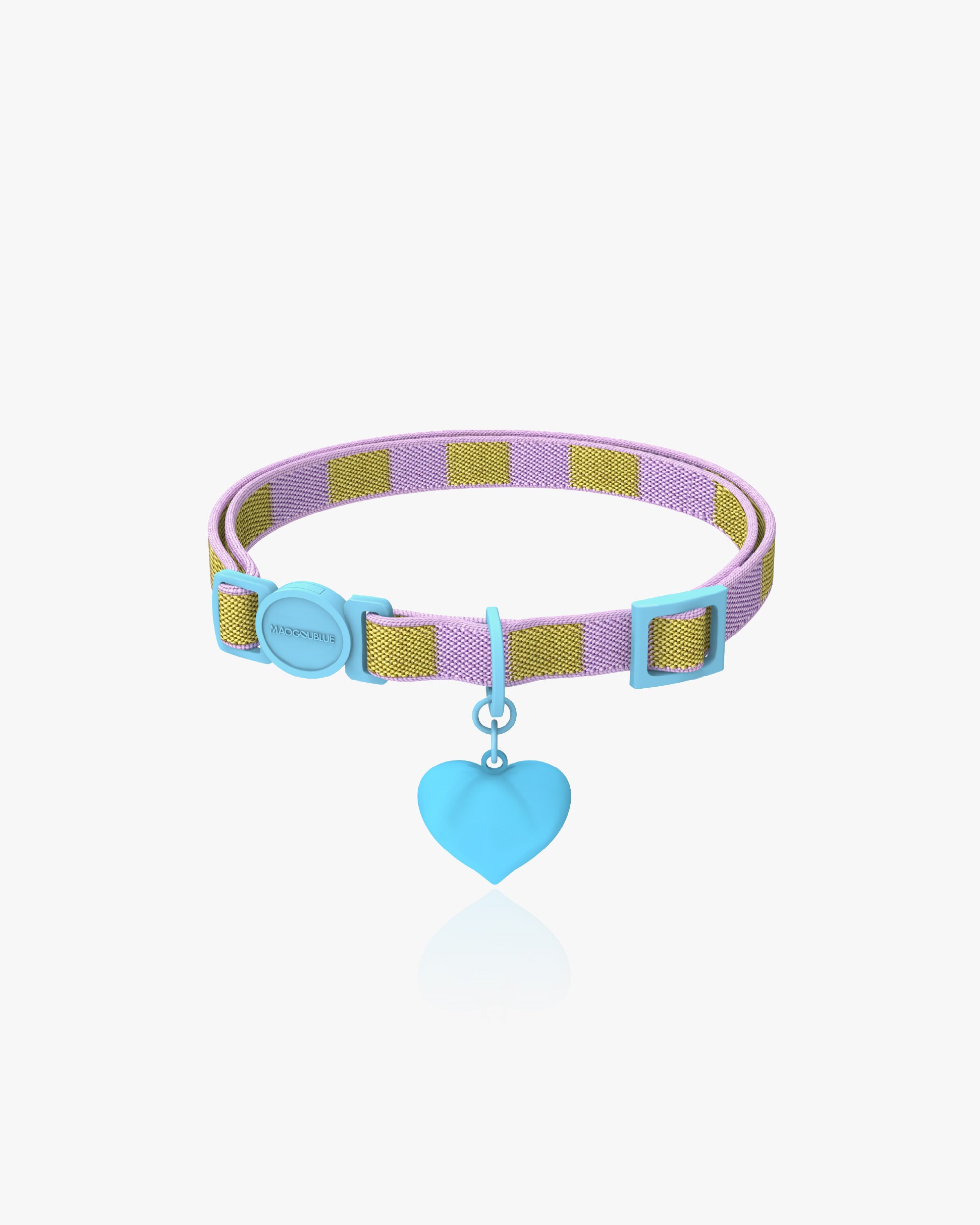Love Dumb Dumb Cat Anti--Choking Collar