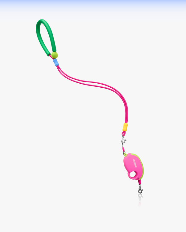 Marshmallow Retractable Dog Leash - Matcha Green Red