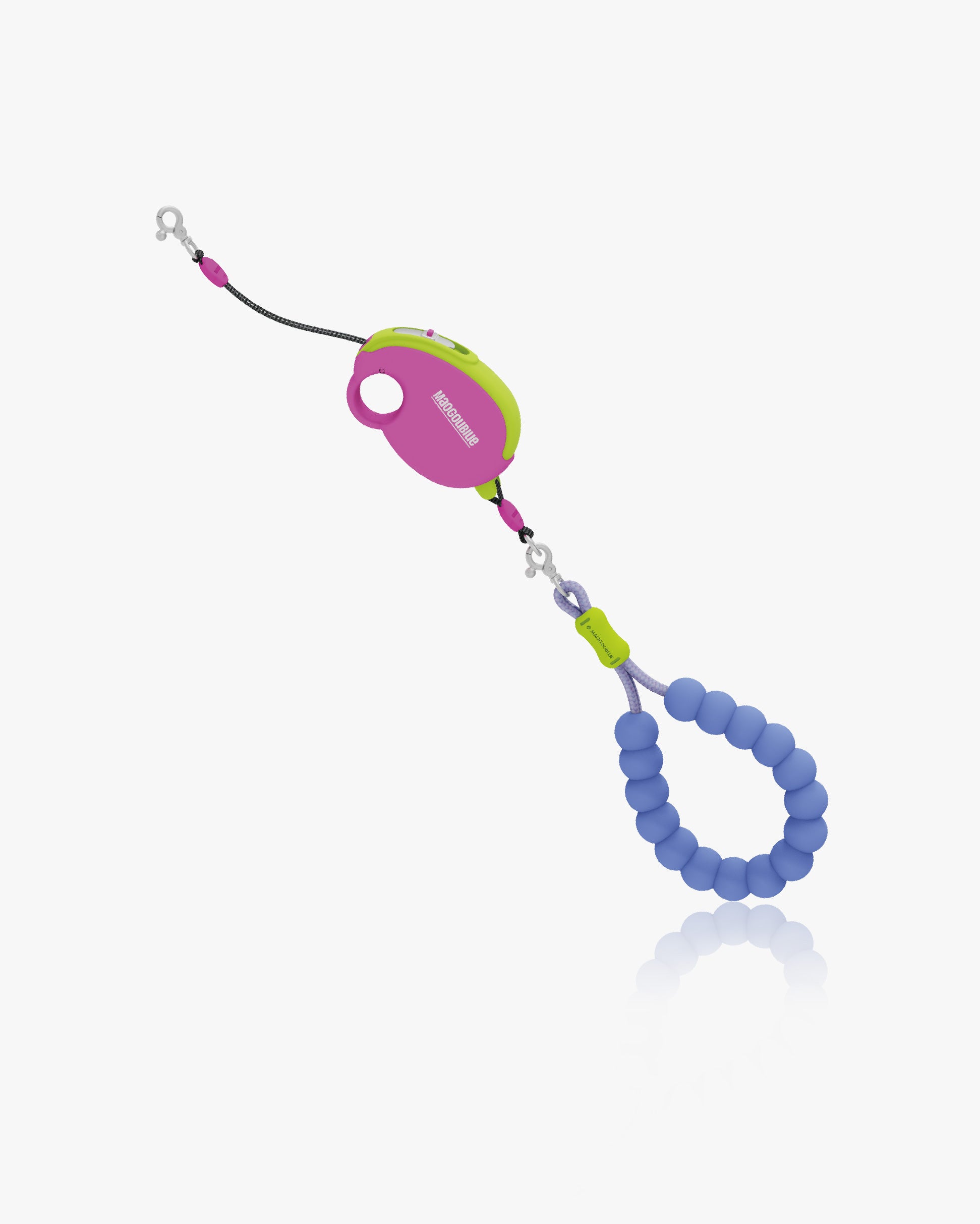 Marshmallow Retractable Dog Leash
