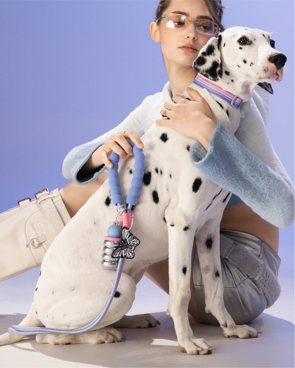 Marshmallow Smart Dog Leash-Y2K