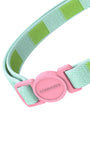 Pink peach green
