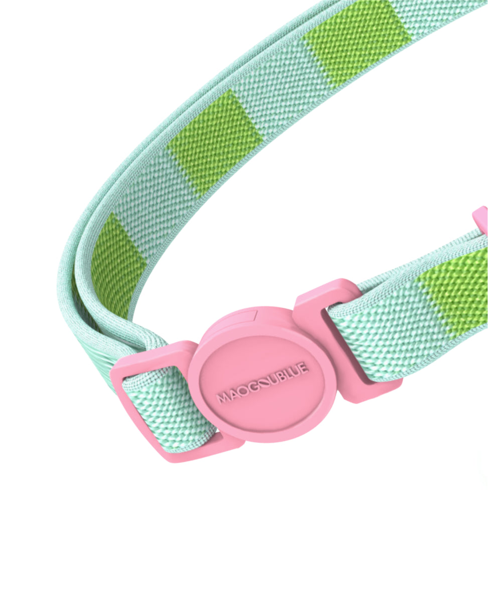 Pink peach green