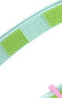 Pink peach green