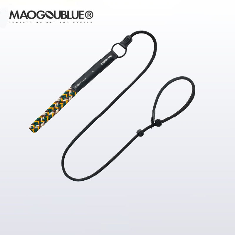 Slip Dog Leash with Braided Handle