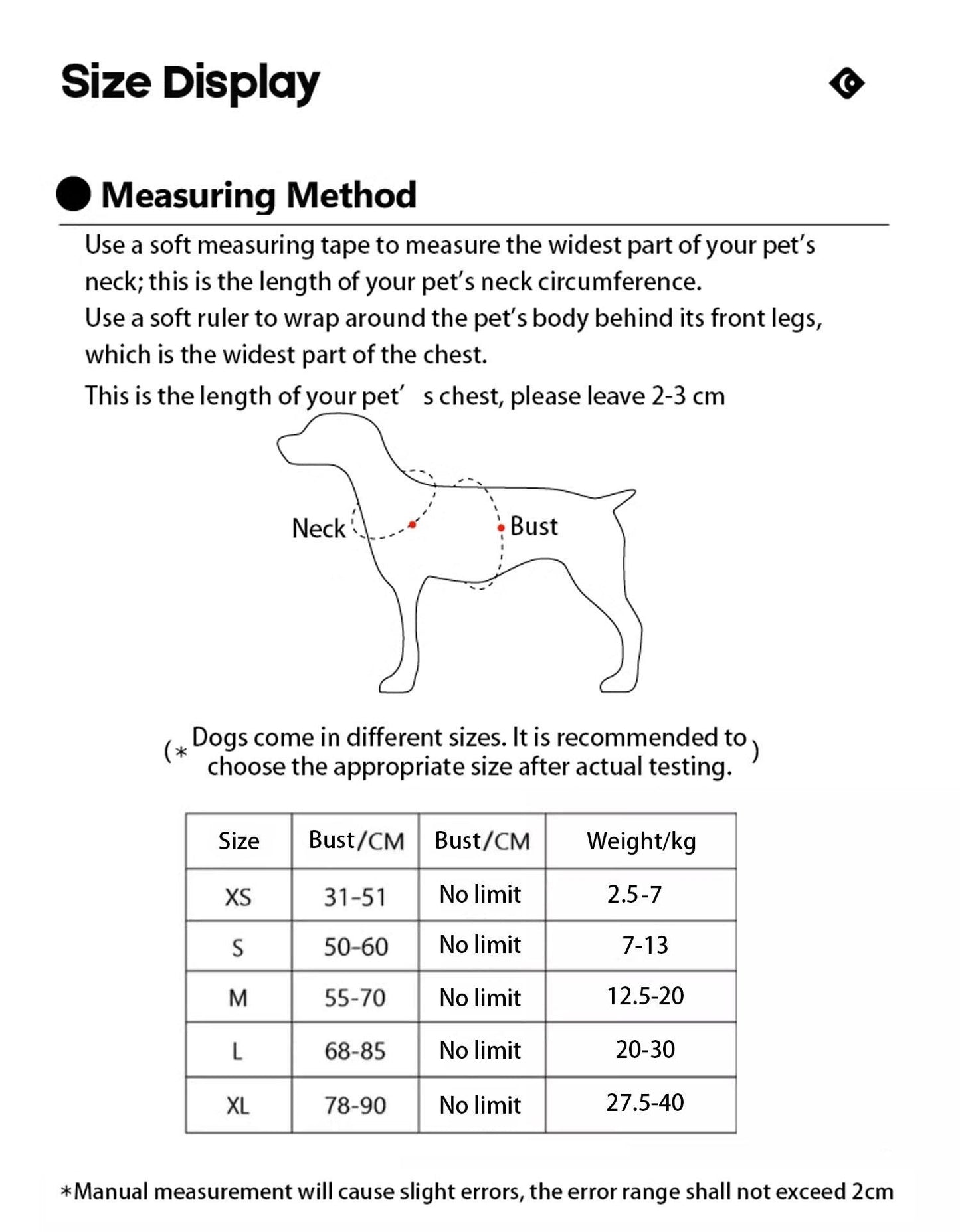 Adjustable No Pull Dog Harness