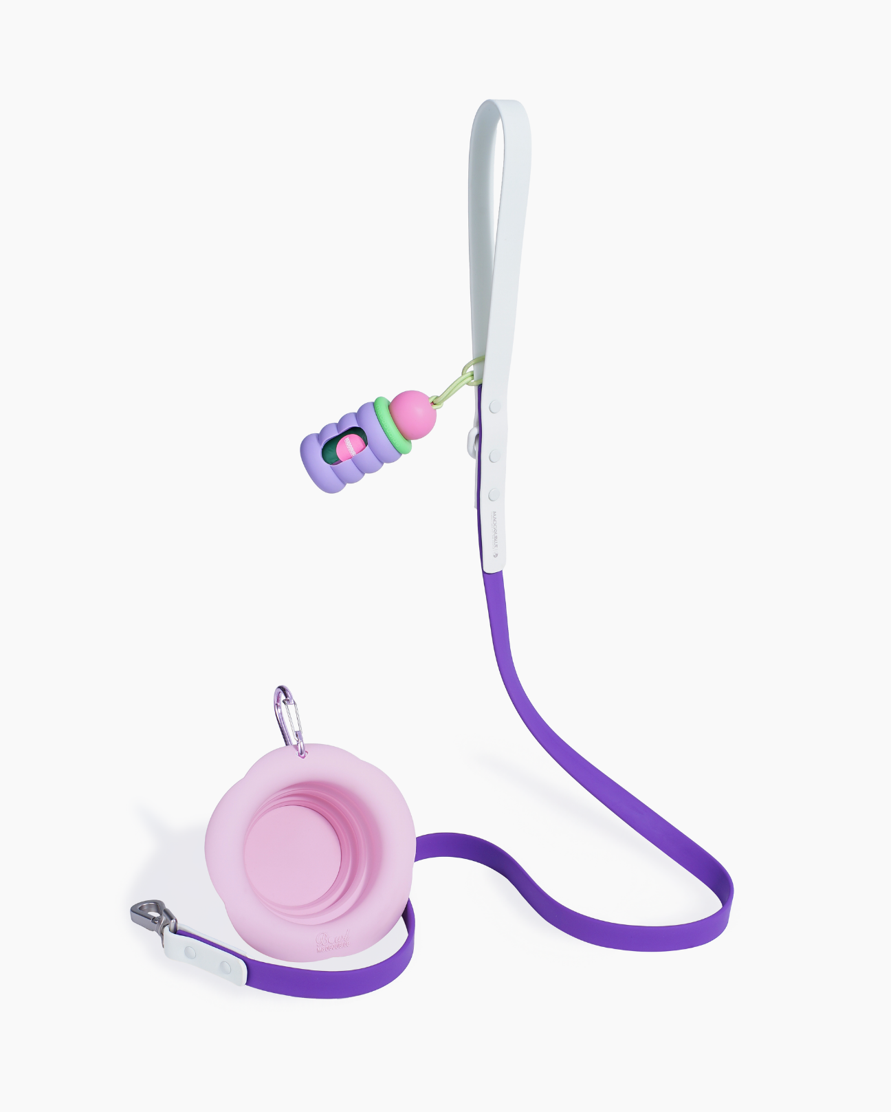 Waterproof Leash Grab & Go Trio — 350ml Bowl & Cake Waste Bag Holder