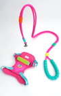 Marshmallow Leash + Central Park Harness