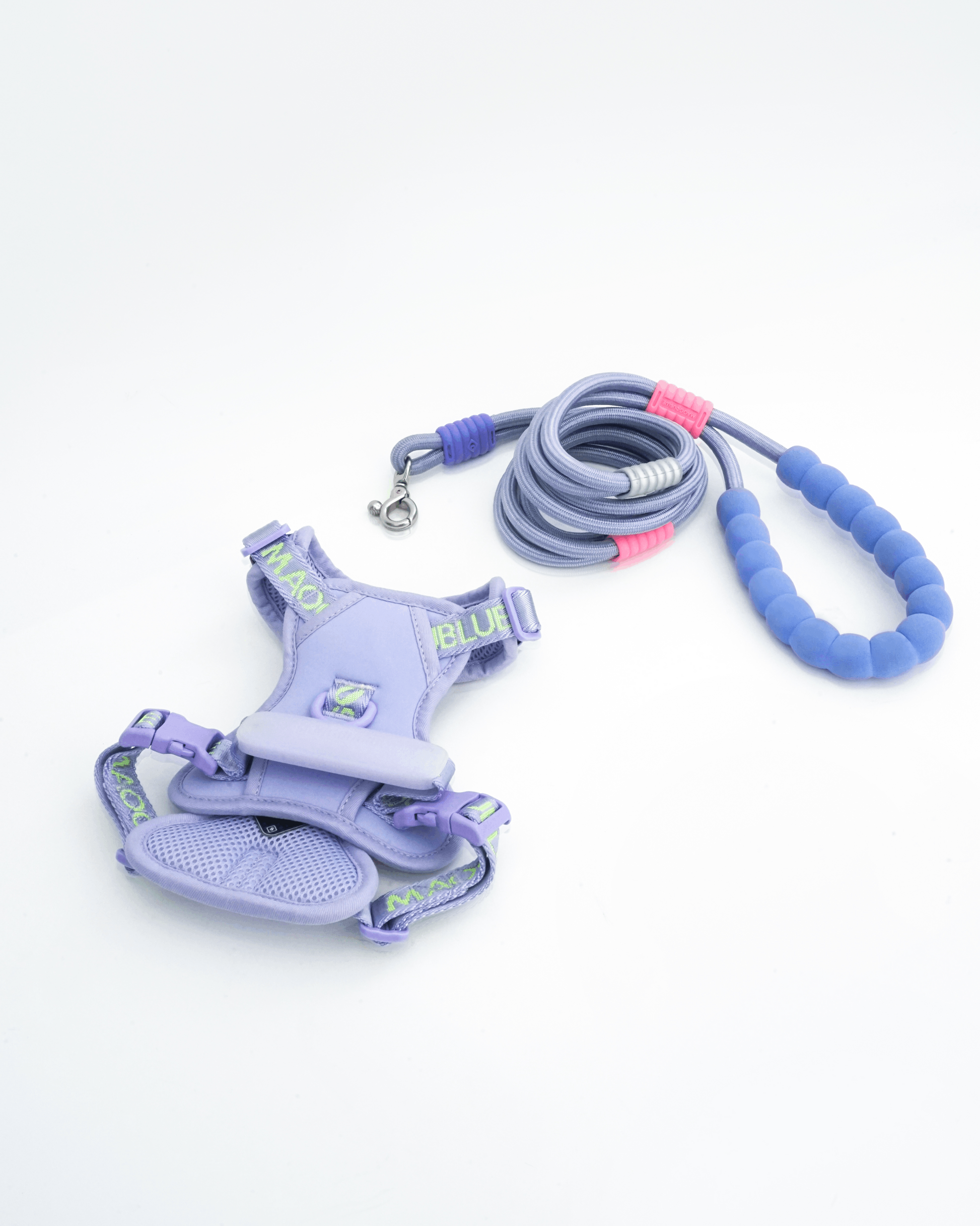 Marshmallow Leash + Central Park Harness