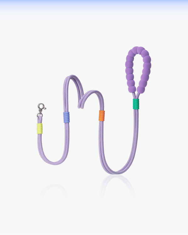 Marshmallow Smart Dog Leash-Lavender Purple